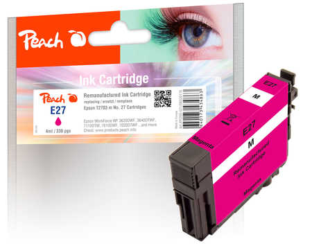 Peach  Tintenpatrone magenta kompatibel zu Epson WorkForce WF-3600 Series