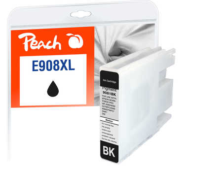 Peach  Tintenpatrone XL schwarz kompatibel zu Epson WorkForce Pro WF-6090 DW