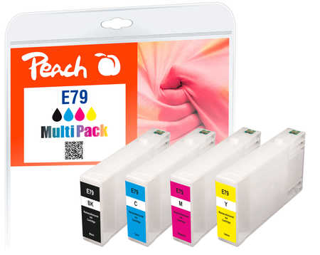 Peach  Spar Pack Tintenpatronen kompatibel zu Epson WorkForce Pro WF-4630 DWF