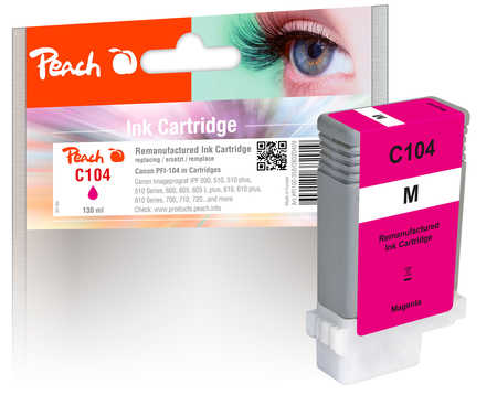 Peach  XL-Tintenpatrone magenta kompatibel zu Canon imagePROGRAF IPF 650 Series