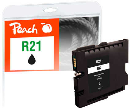 Peach  Tintenpatrone schwarz kompatibel zu Ricoh Aficio GX 3050 n
