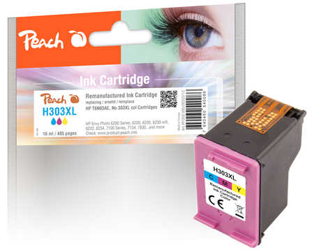 Peach  Druckkopf color kompatibel zu HP Envy Photo 7100 Series