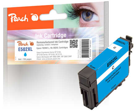 Peach  Tintenpatrone cyan kompatibel zu Epson Expression Home XP-5150