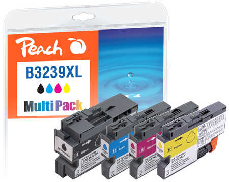 Peach  Spar Pack Tintenpatronen kompatibel zu Brother HLJ 6100 DW