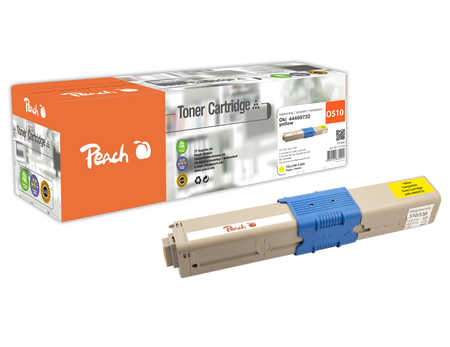 Peach  Tonermodul gelb kompatibel zu OKI MC 562 DNW