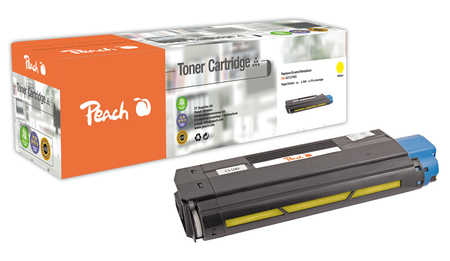 Peach  Tonermodul gelb kompatibel zu OKI C 5400 DTN