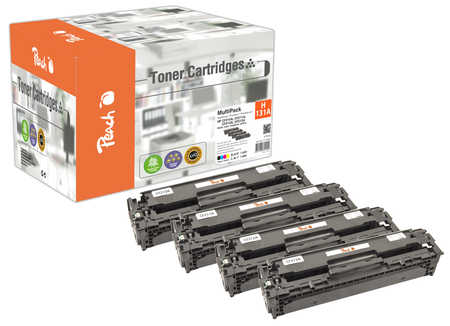 Peach  Spar Pack Tonermodule kompatibel zu HP LaserJet Pro 200 Series
