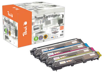 Peach  Spar Pack Tonermodule kompatibel zu Brother DCP-9015 CDW
