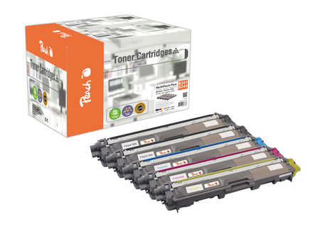 Peach  Spar Pack Plus Tonermodule kompatibel zu Brother DCP-9015 CDW