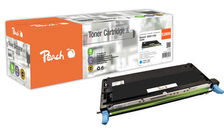 Peach  Tonermodul cyan kompatibel zu Epson Aculaser C 2800 DTN