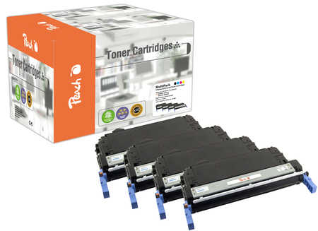 Peach  Spar Pack Tonermodule kompatibel zu HP Color LaserJet 4700 PH Plus