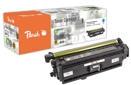 Peach  Tonermodul cyan kompatibel zu HP Color LaserJet Enterprise M 553 n