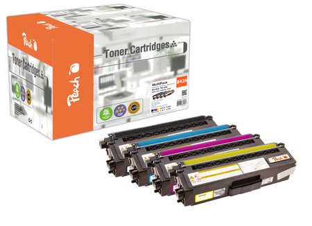 Peach  Spar Pack Tonermodule kompatibel zu Brother HLL 8360 CDW