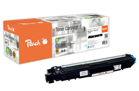 Peach  Tonermodul cyan, kompatibel zu Brother MFCL 3730 CDN