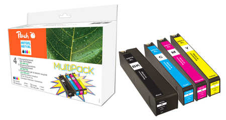 Peach  Spar Pack Tintenpatronen kompatibel zu HP OfficeJet Pro X 470 Series