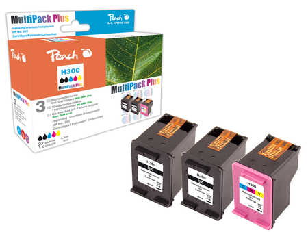Peach  Spar Pack Plus Druckköpfe kompatibel zu HP DeskJet F 4440