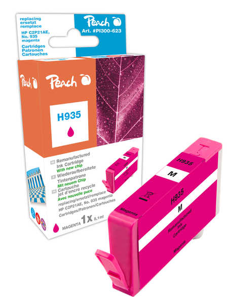 Peach  Tintenpatrone magenta kompatibel zu HP OfficeJet 6800 Series