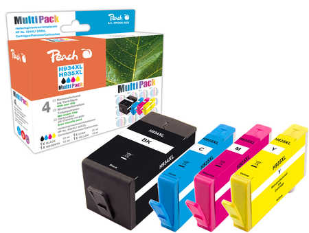 Peach  Spar Pack Tintenpatronen kompatibel zu HP OfficeJet 6800 Series