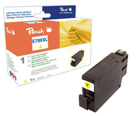 Peach  Tintenpatrone XXL gelb kompatibel zu Epson WorkForce Pro WF-5100 Series