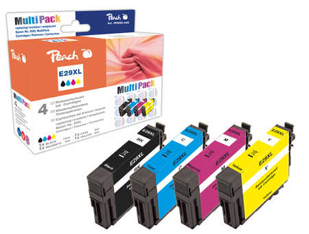 Peach  Spar Pack Tintenpatronen kompatibel zu Epson Expression Home XP-345