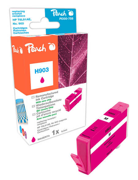 Peach  Tintenpatrone magenta kompatibel zu HP OfficeJet 6900 Series