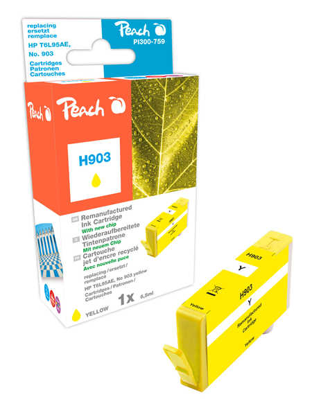 Peach  Tintenpatrone gelb kompatibel zu HP OfficeJet Pro 6950