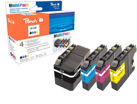 Peach  Spar Pack Tintenpatronen kompatibel zu Brother MFCJ 6925 DW