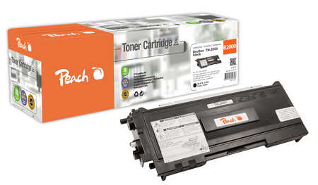 Peach  Tonermodul schwarz kompatibel zu Brother Fax 2920 P