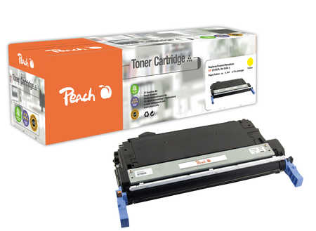 Peach Tonermodul gelb, kompatibel zu Original HP Color LaserJet CP 3505 X