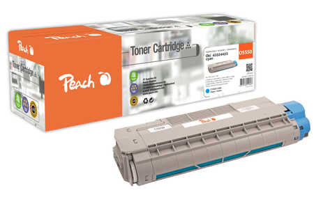 Peach  Tonermodul cyan kompatibel zu OKI C 5900 DTN