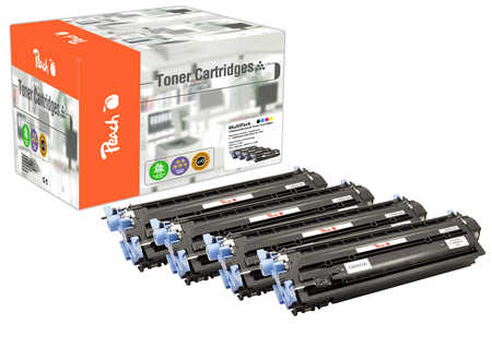 Peach  Spar Pack Tonermodule kompatibel zu HP LaserJet CP 2600
