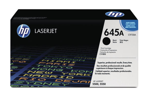 Original  Tonerpatrone schwarz HP Color LaserJet 5500 Series