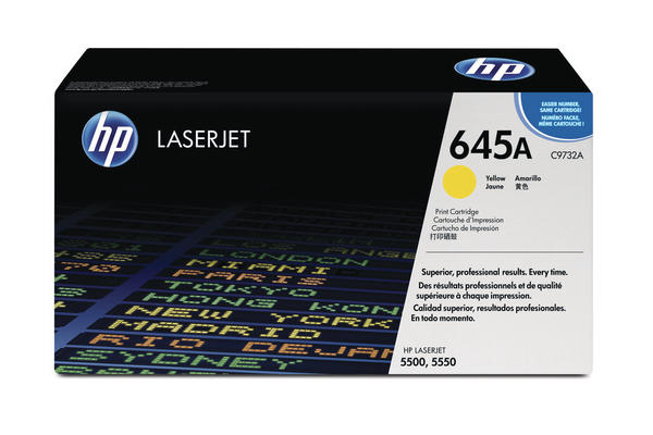 Original  Tonerpatrone gelb HP Color LaserJet 5500 Series