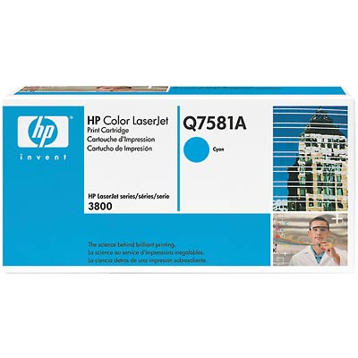 Original Tonerpatrone cyan HP Color LaserJet CP 3505 X