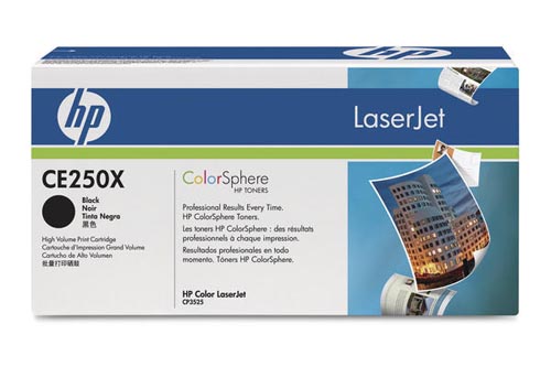 Original  Tonerpatrone HY schwarz HP Color LaserJet CP 3525 X