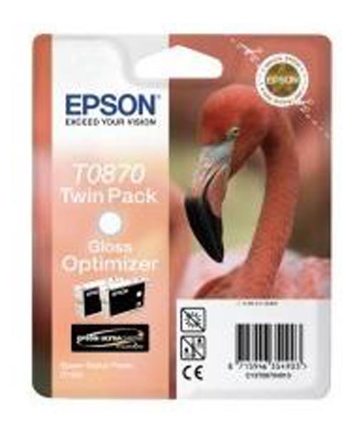 Original Tintenpatrone gloss optimizer 2 Stk. Epson Stylus Photo R 1900