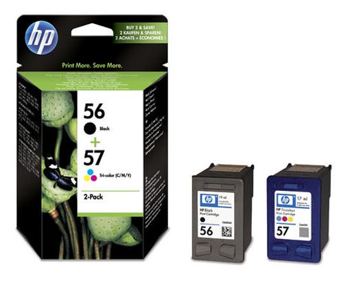 Original Combopack Tinte schwarz, color, HP PSC 2170