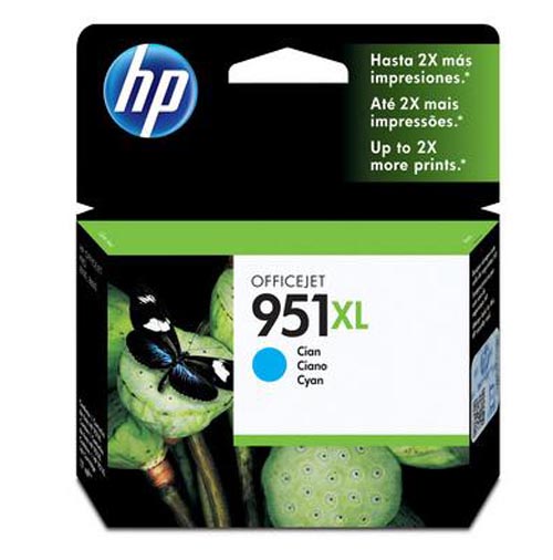 Original  Tintenpatrone cyan HP OfficeJet Pro 8100 ePrinter