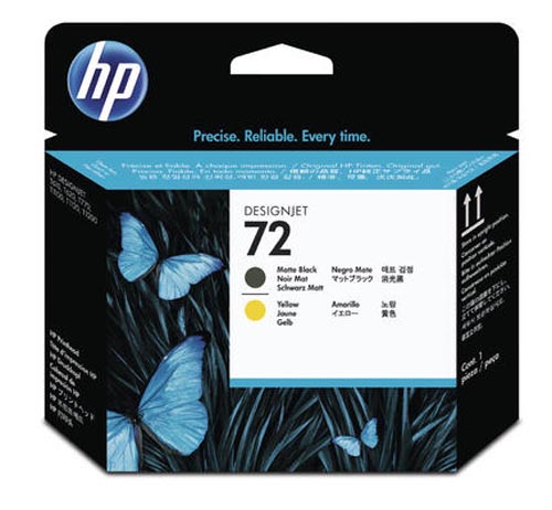 Original  Druckkopf schwarz matt/gelb HP DesignJet T 795