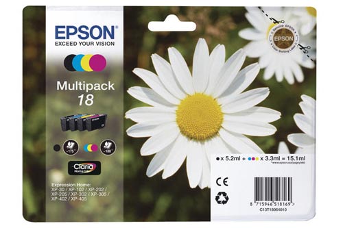 Original  Multipack Tinte BKCMY Epson Expression Home XP-425