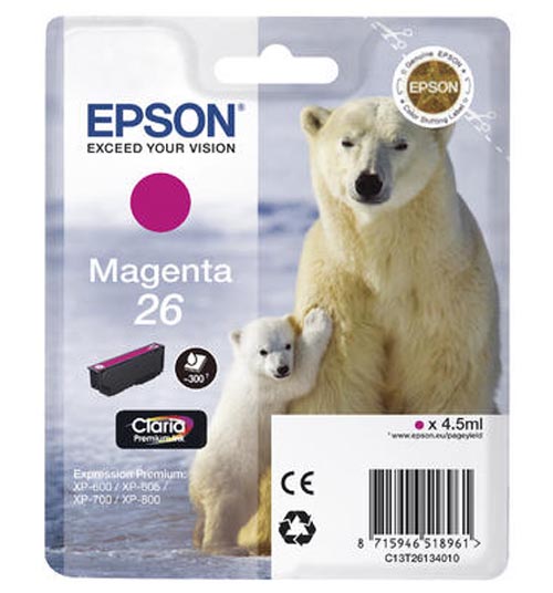 Original  Tintenpatrone magenta Epson Expression Premium XP-615