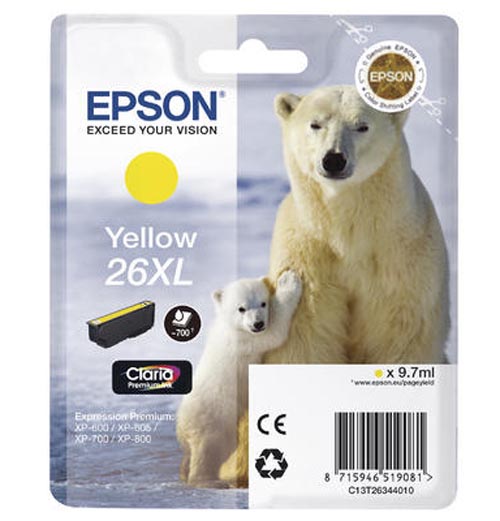 Original  Tintenpatrone XL gelb Epson Expression Premium XP-615