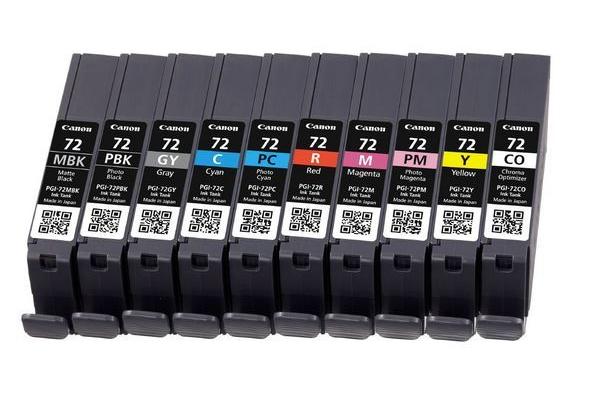 Original  Multipack Tinte PBK/GY/PM/PC/CO Canon Pixma PRO-10 S