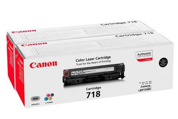 Original  Tonerpatronen Twinpack XL schwarz Canon iSENSYS LBP-7200 cn