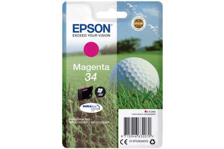 Original  Tintenpatrone magenta Epson WorkForce Pro WF-3725 DWF