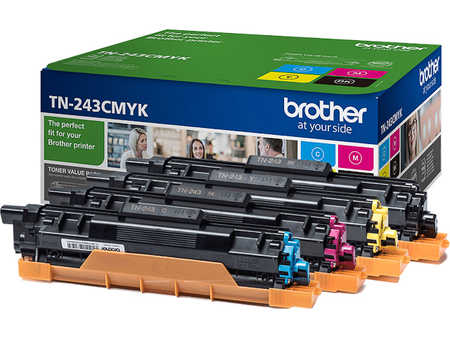 Original  Tonerpatronen Rainbow Kit CMYBK Brother MFCL 3730 CDN
