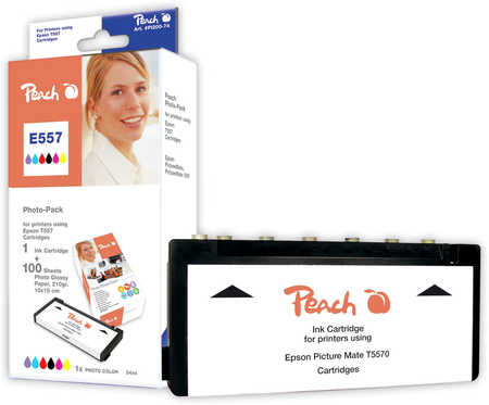 Peach  Foto Pack kompatibel zu Epson Picturemate
