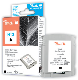 Peach  Tintenpatrone schwarz kompatibel zu HP Business InkJet 1000