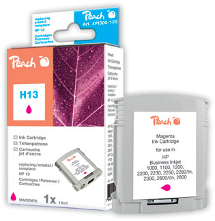 Peach  Tintenpatrone magenta kompatibel zu HP Business InkJet 1000