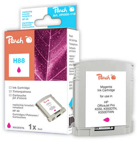 Peach  Tintenpatrone magenta kompatibel zu HP OfficeJet Pro L 7800 Series